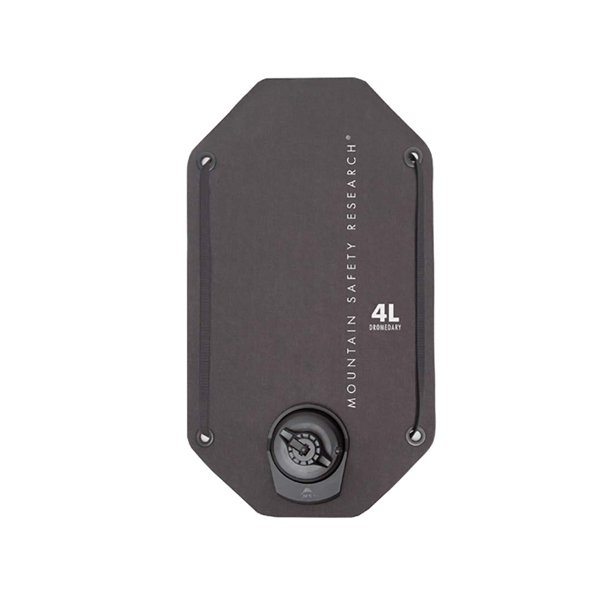 Bolsa para dromedarios MSR con depósito de agua, 4 litros, para expediciones, color negro