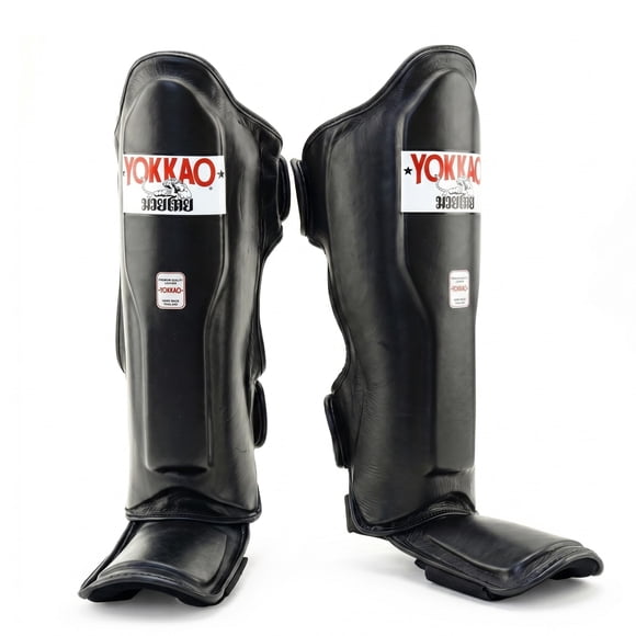Espinillera YOKKAO Matrix Negra Talla Grande
