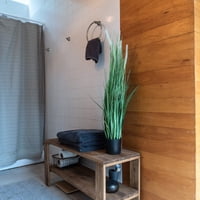 Vadell Home - Grass Cuerdas De Lino Blanco De 90 Cm