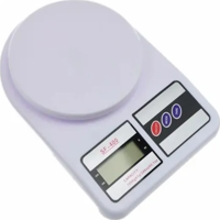 Genérico - Balanza Digital Cocina Comercio 10Kg Pix Color Blanco