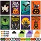 thumbnail image 1 of Paquete de 24 tarjetas de felicitación Decorably 4x6 pulgadas Halloween, 1 of 6