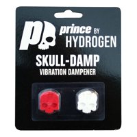Antivibrador Prince Calavera Rojo/Blanco