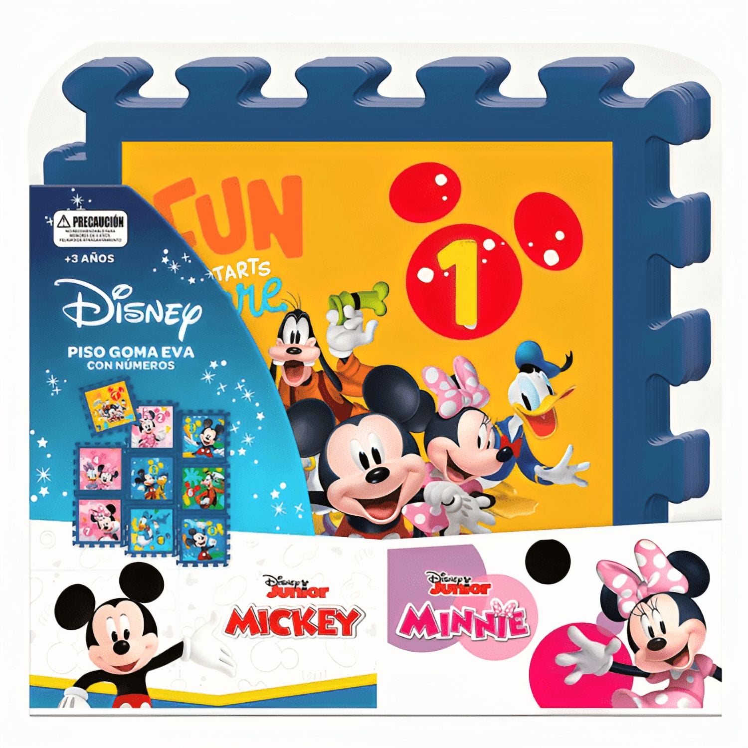 Piso Goma Eva Con Números Minnie – Disney