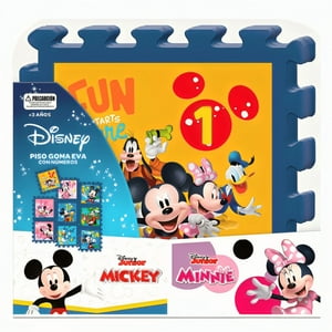 Piso Goma Eva Con Números Minnie – Disney