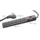 thumbnail image 2 of Power Strip STEREN de 6 salidas con enchufe de 90 grados, cable de 3 pies, 2 of 8