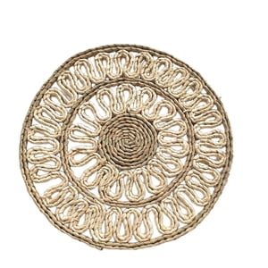 Bothyi - Estera De Mesa, Protección De Cocina, Cuencos Decorativos Versátiles Para Hotel, Mantel Individual Tejido, Forma Redonda