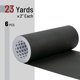 thumbnail image 2 of Cinta adhesiva Gaffers Bates de 5 cm x 21 m, 6 unidades, color negro, multiusos, 2 of 8