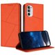 thumbnail image 1 of Funda Cartera Magnética para Motorola MOTO G52 Protección Antichoque con Ranuras Naranja, 1 of 6