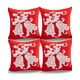 thumbnail image 2 of Set De 4 Fundas De Cojin Para Navidad K12, 2 of 3