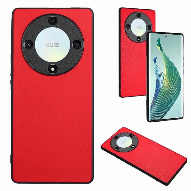 Funda Antigolpes para Honor X9A Cubierta Delgada Rojo