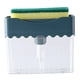 thumbnail image 3 of Carro Dispensador De Jabón Para Platos Con Soporte Para Esponja Y Esponja Azul, 3 of 4