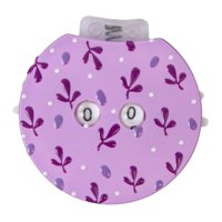 Magideal - Contador De Filas De Crochet Para Suéter, Manual De Entrenamiento, Reemplazo De Pieza Práctica, Contador De Filas De Costura, Dispositivo De Conteo De Púrpura