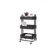 thumbnail image 2 of Carrito Organizador Multiuso Con Ruedas Acero Casatua Negro, 2 of 3