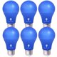 thumbnail image 1 of Bombilla LED Bluex Blue Color A19 de 9 W (equivalente a 60 W), paquete de 6, 1 of 6
