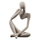 thumbnail image 3 of Pensador Escultura Estatuilla Estatua Del Hogar Estantería Moderna Decoración Pensando Bien, 3 of 5