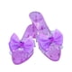 thumbnail image 1 of Sandalias De Gelatina Con Decoración De Zapatos De Princesa Para Fiesta Temática, Juego De Rol, Día Del Ni?o, Color Morado, 1 of 5