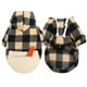 thumbnail image 4 of Abrigo de invierno acogedor para perros, chaqueta cortavientos para perros, estilo británico, a cuadros, para clima frío., 4 of 5