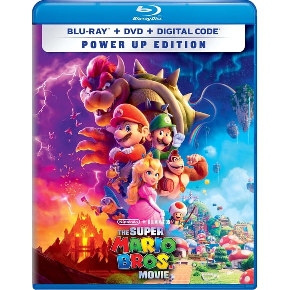 Película Super Mario Bros. Power Up Edition Blu-ray + DVD + Digital
