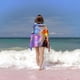 thumbnail image 2 of Elemental Toalla de playa de secado rápido con diseño temático, regalo para mujeres y niñas, ideal para cumpleaños, fans, amantes de la música, uso en la playa o al aire libre, 78 × 180 cm, 2 of 6