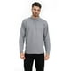 thumbnail image 1 of Polera Pique Quebec Manga Larga Gris Hombre, 1 of 7