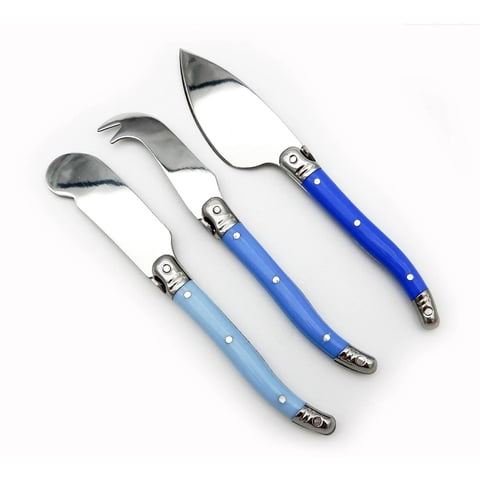 Kw - Set Cuchillo Quesos Montepellier - Azul