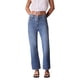 thumbnail image 1 of Pantalones vaqueros Calvin Klein para mujer, talle alto, color azul, 1 of 5