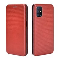 Funda Flip Para Foxdock Samsung Galaxy M51 - Funda Magnética De Negocios, Funda Protectora Delgada