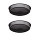 thumbnail image 1 of Comedero para Aves Yojanner 18 cm Metal Paquete de 2 Negro, 1 of 8