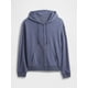 thumbnail image 3 of Sudadera con capucha GAP para hombre, vintage, suave, con cierre completo, azul cresta, talla M, 3 of 3