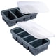 thumbnail image 1 of Bandeja para congelador Souper Cubes, 250 ml, silicona con tapa, paquete de 2, 1 of 5