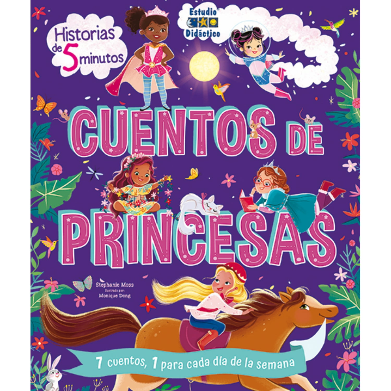 Edimat Libros - Libro Cuentos De Princesas -un Cuento Para Cada Dia-