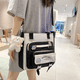 thumbnail image 1 of Color Blocking Women's Backpack Korean Style High School Middle School Student Forest System Versatile Capacity Shoulder Bag, 1 of 3