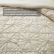 thumbnail image 3 of Juego de edredón BEDAZZLED, tamaño queen, beige, plisado, 3 piezas, 3 of 7