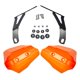 thumbnail image 5 of Protectores De Mano Para Motocicleta, 2 Piezas, Protector Contra El Viento, Repuesto Universal Para Touring, Color Naranja, 5 of 5