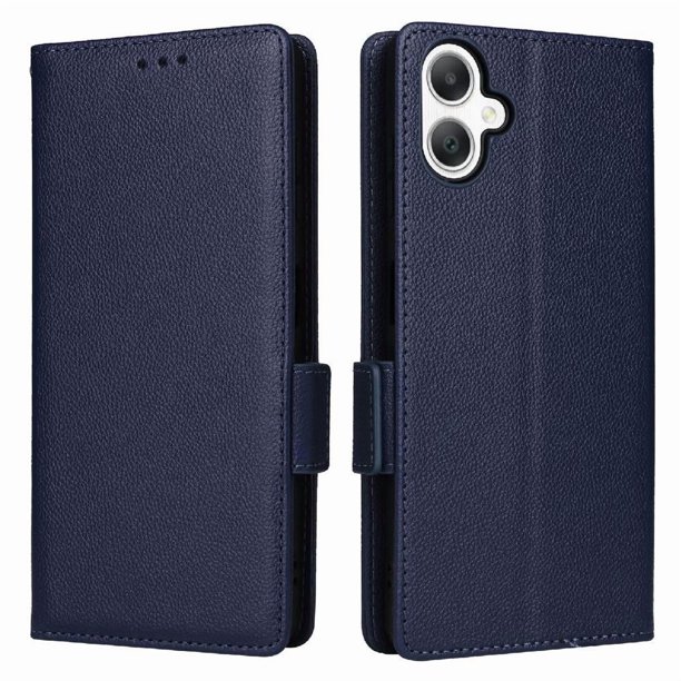 Funda Cartera para Samsung Galaxy A06 Tapa Flip con Ranuras y Soporte Azul
