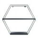 thumbnail image 3 of Repisa Hexagonal Total Black, 3 of 3