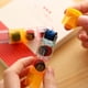 thumbnail image 3 of 3pcs Fun and Educational Colorful Ink Pad Stamp Seal for Kids - Perfect for DIY Roller Drawing and Journaling, 3 of 4