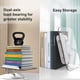 thumbnail image 4 of Soporte para libros BYMECOST ajustable blanco 24 × 23 cm 5 kg, 4 of 8