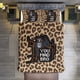 thumbnail image 2 of Leopard Print You Mad Bro Gorilla Tag Comforter Set Soft 3 Pcs Twin Bedding Sets Thicken for All Season, 2 of 5