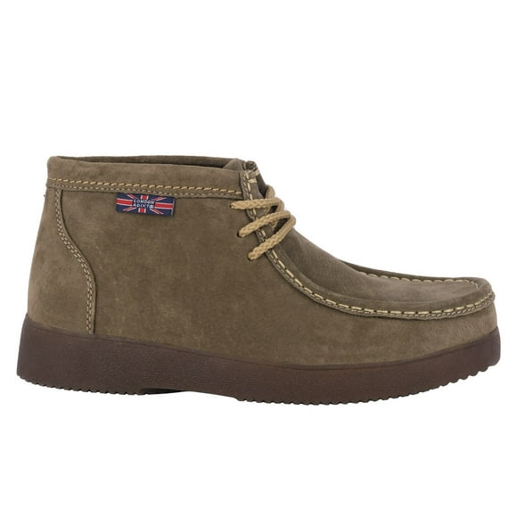 Botin de Cuero Campos Tostado London Adixt
