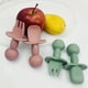 thumbnail image 3 of Baby Cartoon Bear Shape Silicone Spork, Baby Training Tableware, Complementary Food Grade Silicone Small Spork, 3 of 4