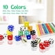 thumbnail image 3 of Set Dados SLSESIN 16mm 100u 6 Caras Acrílico Colores, 3 of 3