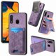thumbnail image 1 of Funda Billetera con Soporte para Samsung Galaxy A20/M10S Protector Delgado Morado, 1 of 6