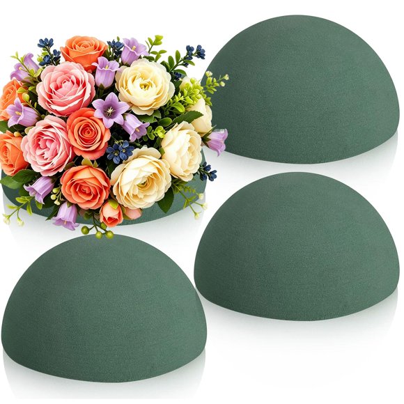 Espuma Floral Artificial LOKIPA Redonda 14 cm Pack de 4