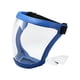 thumbnail image 3 of Protector facial completo con orificio transpirable y ergonómico para esmerilado, máscara protectora facial Azul y claro, 3 of 5