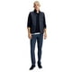 thumbnail image 2 of Jersey Tommy Hilfiger liso con cuello redondo para hombre, azul marino, XXL, 2 of 3