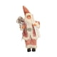thumbnail image 4 of Figura De Papá Noel De Pie, Bonita Decoración Navide?a Para Mesa, Hogar, Oficina, Lentejuelas Rosas, 4 of 5