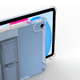 thumbnail image 5 of Carcasa Transparente Soporte Para iPad Air 11 M3 2025, 5 of 7