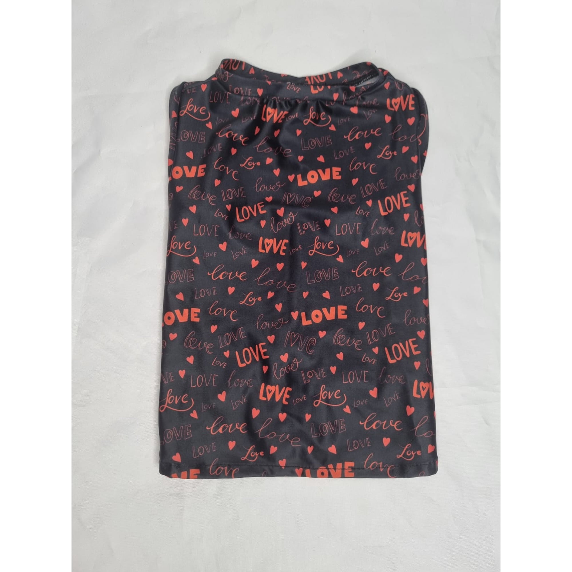 Polera mascota love talla S corta