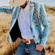 thumbnail image 2 of Traje casual ajustado para hombre, traje de vaquero, traje formal, traje casual ajustado., 2 of 5